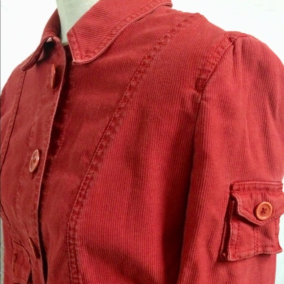 Marc Jacobs, Red Corduroy Jacket - Picture 3 of 8